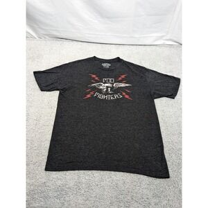 Foo Fighters Shirt XL Charcoal  Gray Six Fifty One Dave Grohl‎ 2013 Clean